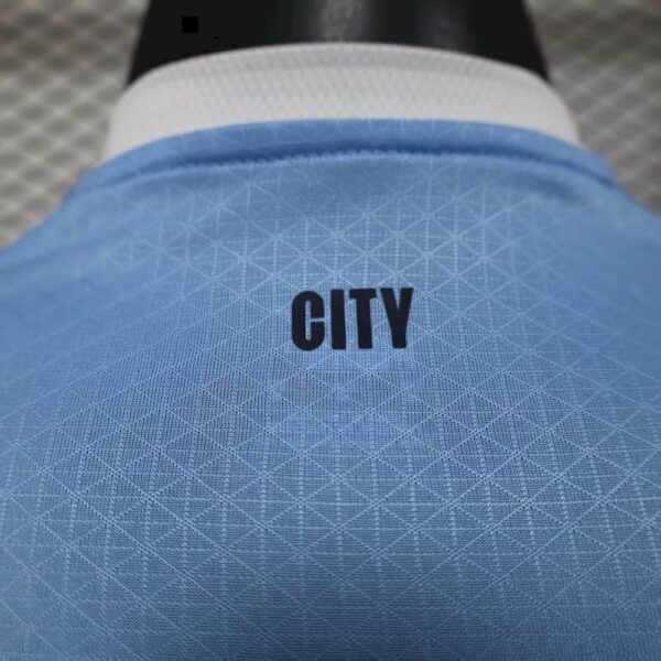 Manchester City 2025/26 Home Long Sleeve Jersey Player Version - Image 7