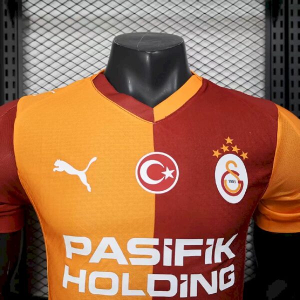 Galatasarays 2025/26 Home Jersey Player Version - Image 3