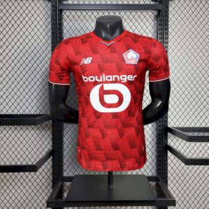 Lille OSC 2025/26 Home Jersey Player Version