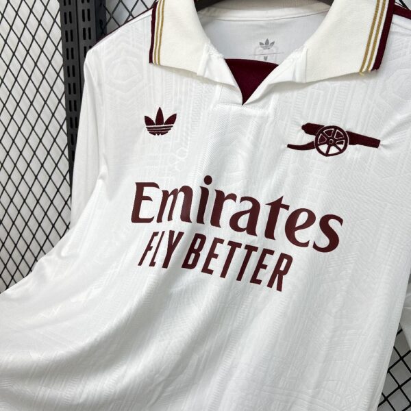 Mens Arsenal 2025/26 Third Long Sleeve Jersey - Image 2