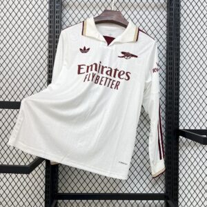 Mens Arsenal 2025/26 Third Long Sleeve Jersey