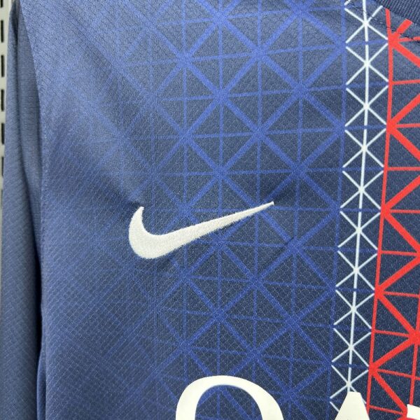 Mens Paris Saint-Germain 2025/26 Home Long Sleeve Jersey - Image 7