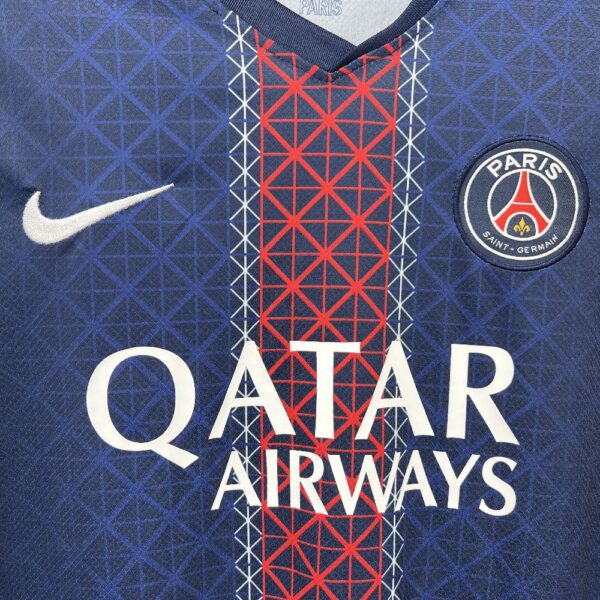 Mens Paris Saint-Germain 2025/26 Home Long Sleeve Jersey - Image 6