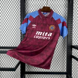 Retro Aston Villa 1990/92 Home Jersey