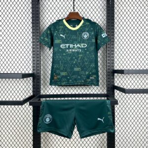 Kids Manchester City 2025/26 Fourth Kit
